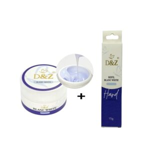 GEL DEZ HARD CONTROL BLANC WHITE - SACHE 15g